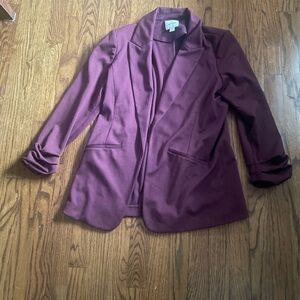 Nine West Deep Purple Blazer